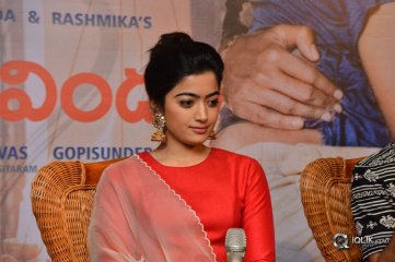 Geeta Govindham Movie Press Meet at Vizag